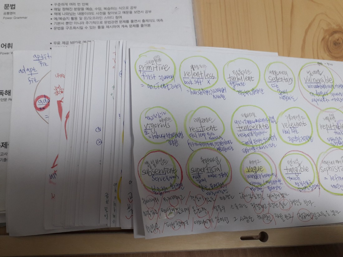 41기 공통영어 전반 4주 수강후기